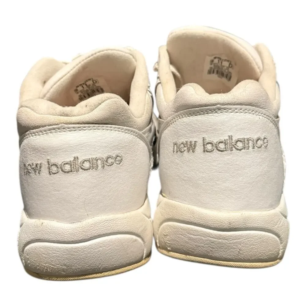New Balance 572 White Leather Athletic Sneakers Men's Size 11 D Made in USA